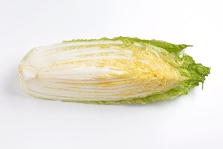 白菜の芯の画像